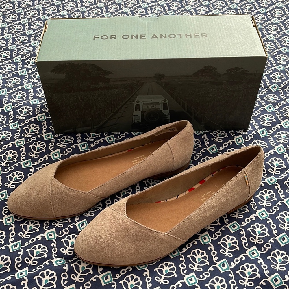 TOMS brand new size 9 - price listed or best offer
